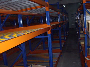Kệ pallet xanh / màu cam, kệ lưu trữ công nghiệp mật độ cao