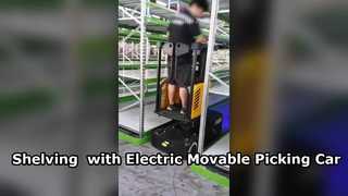 Hệ thống kệ đa tầng thông minh với giải pháp lấy hàng bằng điện