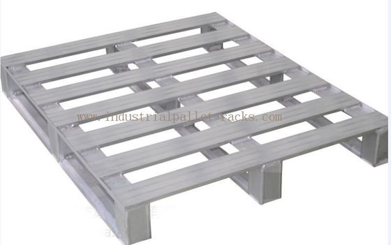 Mua Heavy Duty Metal Pallets Thiết bị Kho bãi Kích thước chuẩn 40 "X 48" Màu xám sản xuất trực tuyến