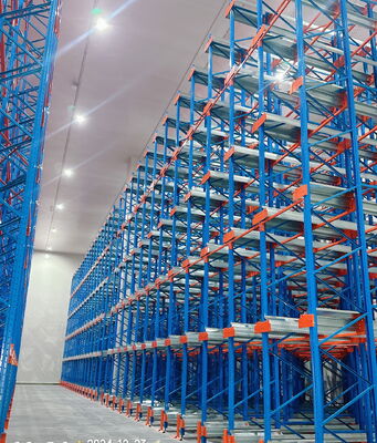 Mua Hệ thống kệ Pallet Shuttle Lưu trữ mật độ cao Được thiết kế cho Tốc độ, Hiệu quả và Kiểm soát sản xuất trực tuyến