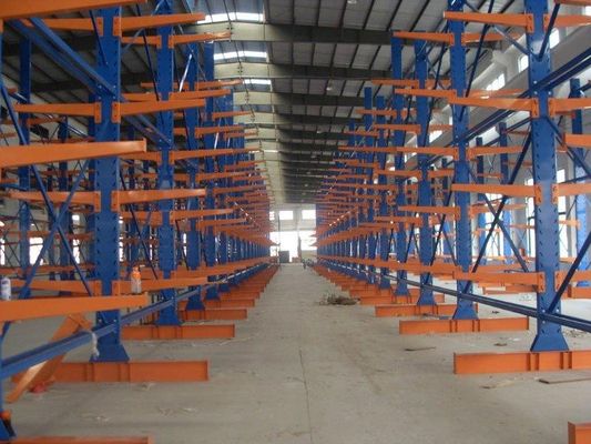 Mua Hệ thống kệ Cantilever có kết cấu thép nhẹ để lưu trữ các mặt hàng không đều sản xuất trực tuyến
