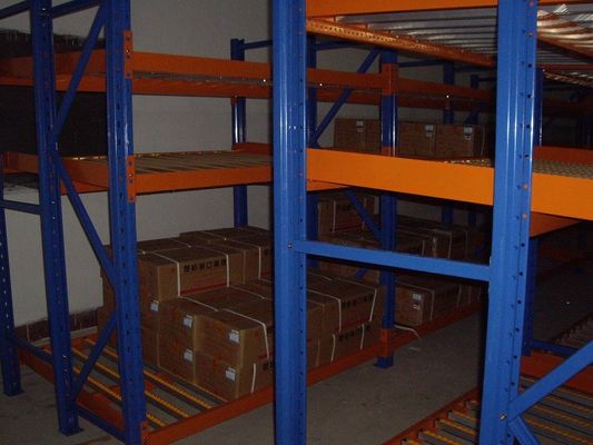 Mua màng mạ kẽm có lựa chọn Carton dòng chảy rack, Long span lưu trữ trọng lực lưu trữ sản xuất trực tuyến