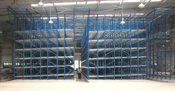 Mua 1500KG luân chuyển pallet FIFO carton Flow Racks với chuyển động theo dõi con lăn sản xuất trực tuyến
