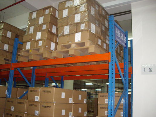 Mua Giá đỡ Pallet sâu đôi bằng kim loại tùy chỉnh với xe nâng làm việc sản xuất trực tuyến