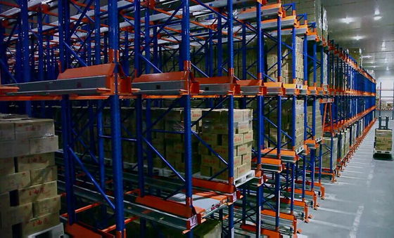 Mua Hệ thống giá đỡ Pallet Shuttle, Giải pháp lưu trữ tự động mật độ cao cho sức chứa kho tối đa sản xuất trực tuyến