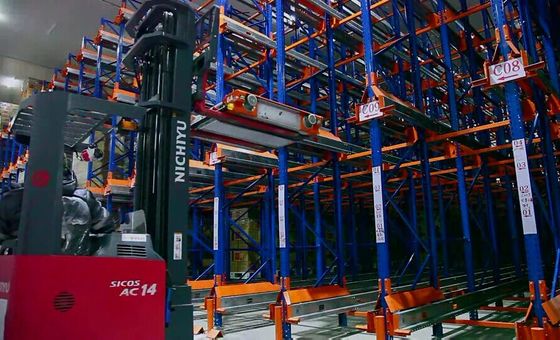 Mua Điều chỉnh tàu chở công nghiệp sữa có điều chỉnh Rack with forklift truck, 1500KG sản xuất trực tuyến