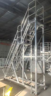 4m chiều cao thang nhôm nhẹ trong hai cấp dễ di chuyển để sử dụng kệ kệ kho