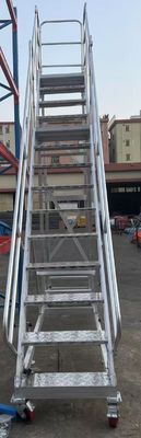 4m chiều cao thang nhôm nhẹ trong hai cấp dễ di chuyển để sử dụng kệ kệ kho