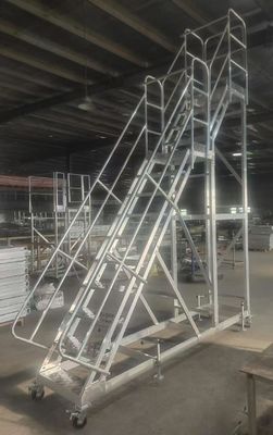 4m chiều cao thang nhôm nhẹ trong hai cấp dễ di chuyển để sử dụng kệ kệ kho